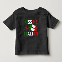 Kiss Me I'm Italian T-Shirt Baby Bodysuit