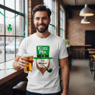 Kiss Me - I'm Magical St Patrick's Day T-Shirt
