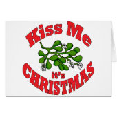 kiss me it's Christmas (Front Horizontal)