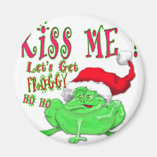 Kiss Me lets get Froggy Magnet