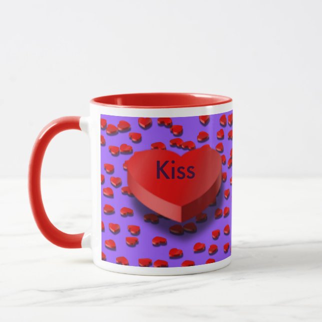 Kiss Me Mug (Left)
