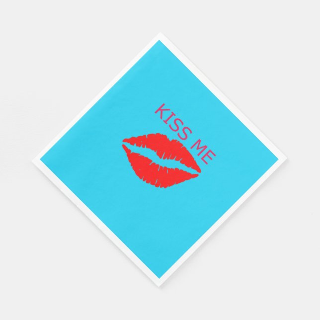 Kiss Me Napkins (Corner)
