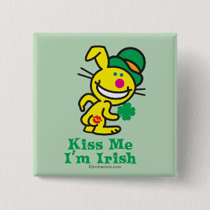Kiss Me Pinback Button