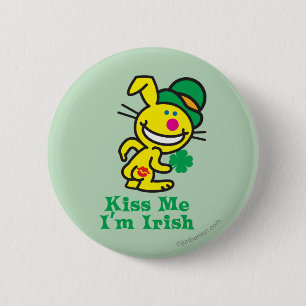 Kiss Me Pinback Button