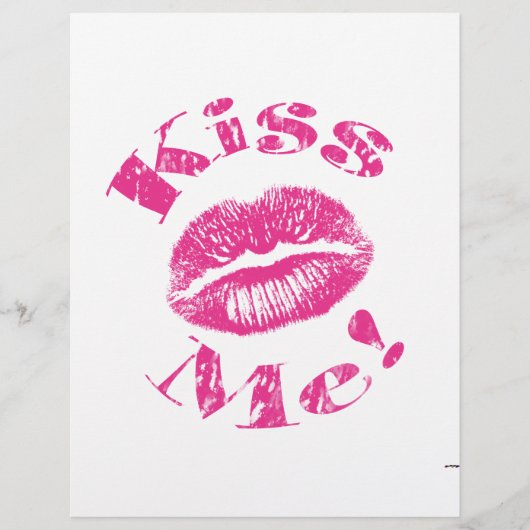 Kiss Me! Pink Lips (Front)