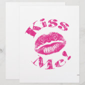 Kiss Me! Pink Lips (Front/Back)