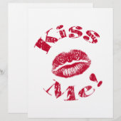 Kiss Me! Red Lips (Front/Back)