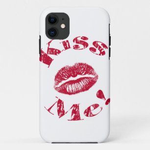 Kiss Me! Red Lips iPhone 11 Case