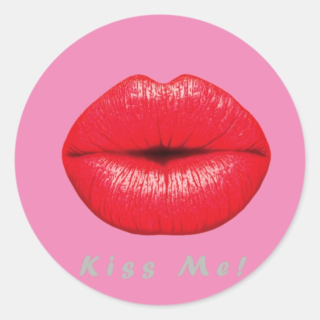 👄 Kiss Me! Sexy Sticker for you! (Front)
