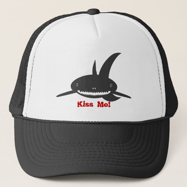 Kiss Me Shark Hat (Front)