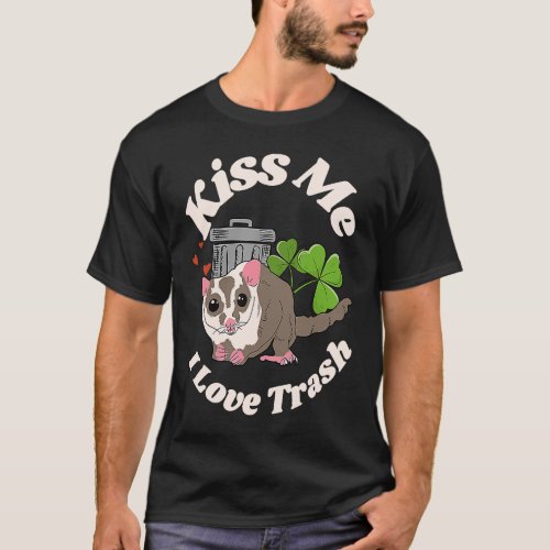 Kiss Me St Patricku2019s Day Possum Tee