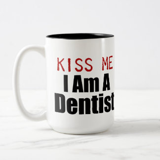 kiss Me Two-Tone Coffee Mug