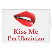 Kiss Me Ukrainian (Front Horizontal)