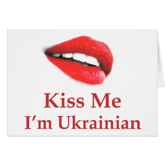 Kiss Me Ukrainian (Front Horizontal)