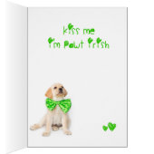 Kiss Me Yellow Labrador Puppy (Inside (Right))