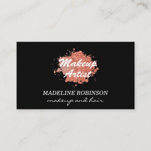 Kiss  Monogram Appointment Card