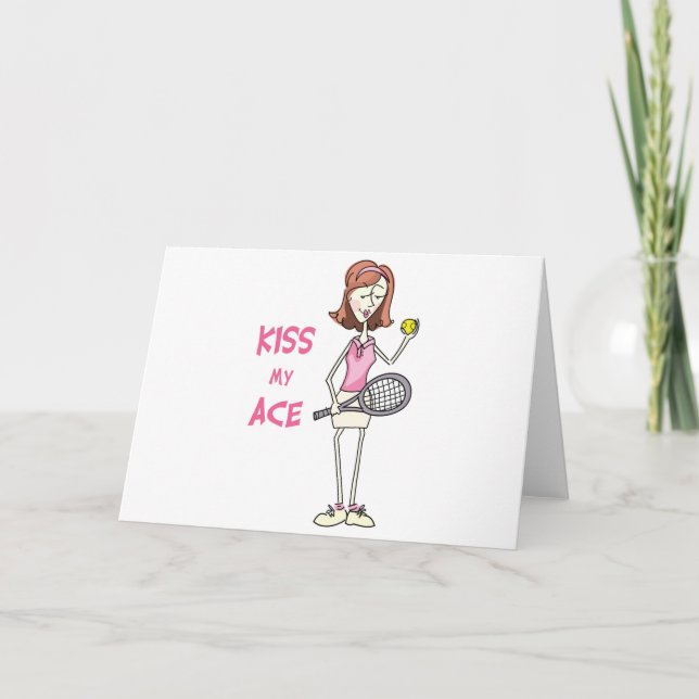 Kiss My Ace Card (Front)