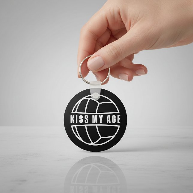 Kiss my Ace Keychain (Creator Uploaded)