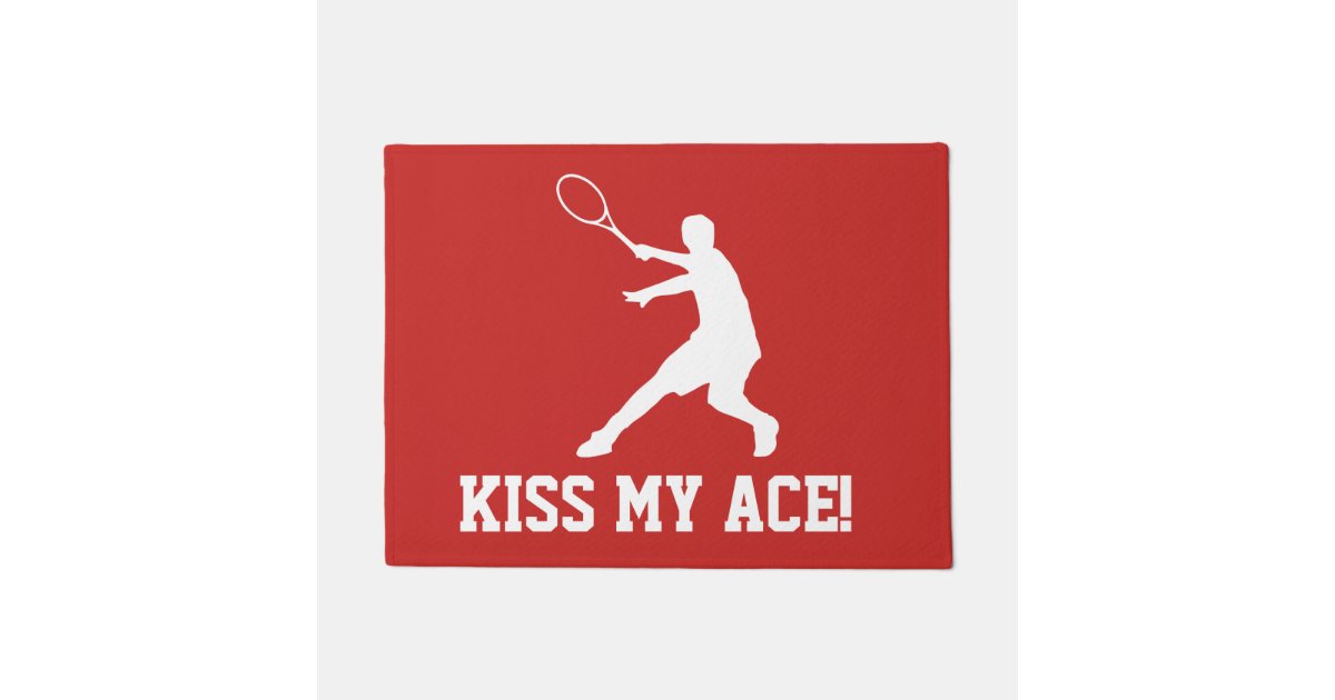 Personalized Tennis Racket Sweat Towel with Racket Kiss my ace