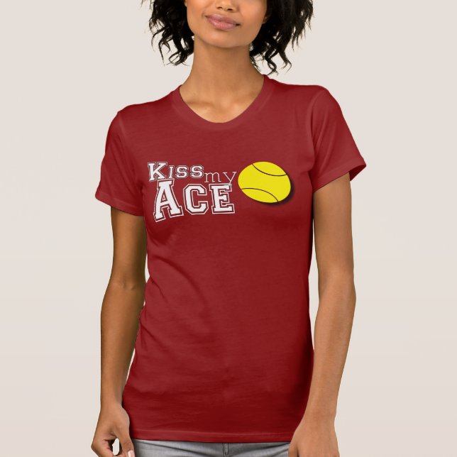 KISS MY ACE TENNIS SHIRT (Front)