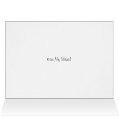 Kiss My Bass card (Inside Horizontal (Top))