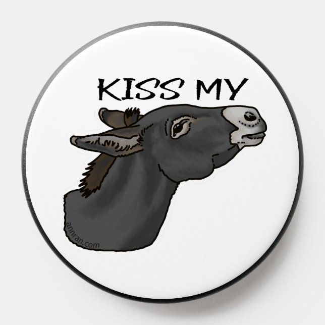 Kiss My... Burro PopSocket (Popsocket)