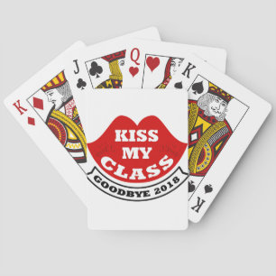 kiss my class 2018 poker cards