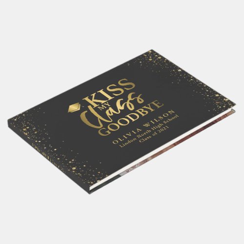 Kiss My Class Goodbye Grad Party Photo Guest Book