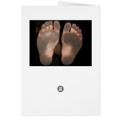 KISS MY FEET CARDS (Back)