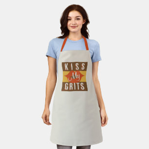 Kiss My Grits Apron
