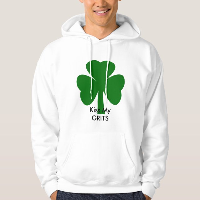 Kiss My GRITS The MUSEUM Zazzle Template Hoodie (Front)