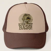 Kiss My Largemouth Bass by Mudge Studios Trucker Hat