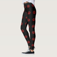 Baseball ball Seam Stitches Pattern Leggings | Zazzle