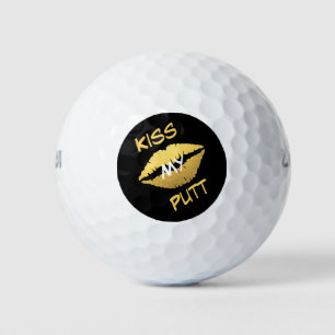 Kiss My Putt Golf Balls
