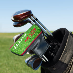 Kiss My Putt! Golf Lover Theme Party Putter Head Cover