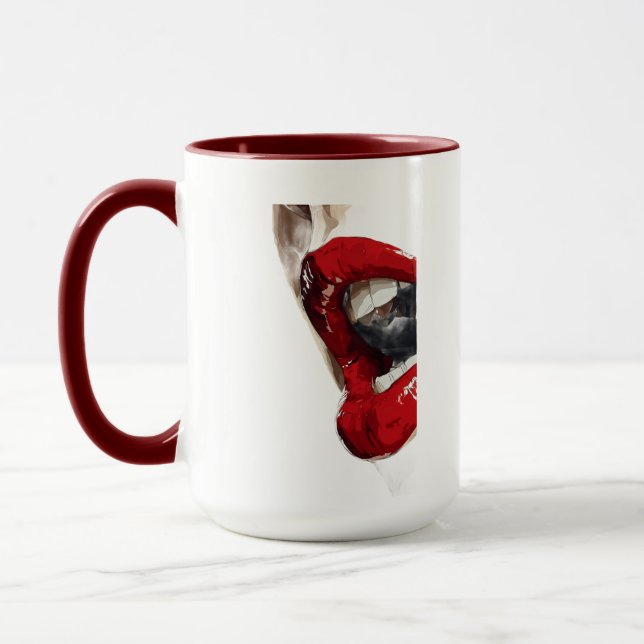 Kiss of Confidence Mug (Left)
