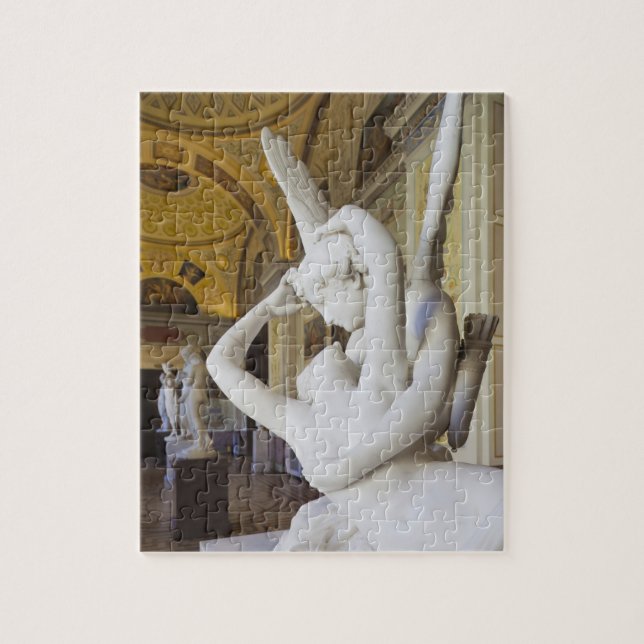 Kiss of Cupid and Psyche, by Antonio Canova Jigsaw Puzzle (Vertical)