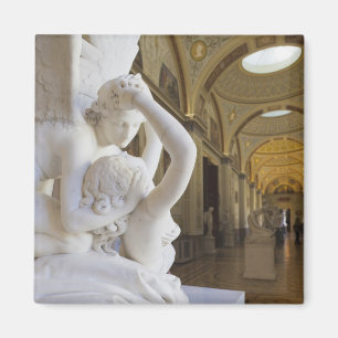 Kiss of Cupid and Psyche, by Antonio Canova Magnet