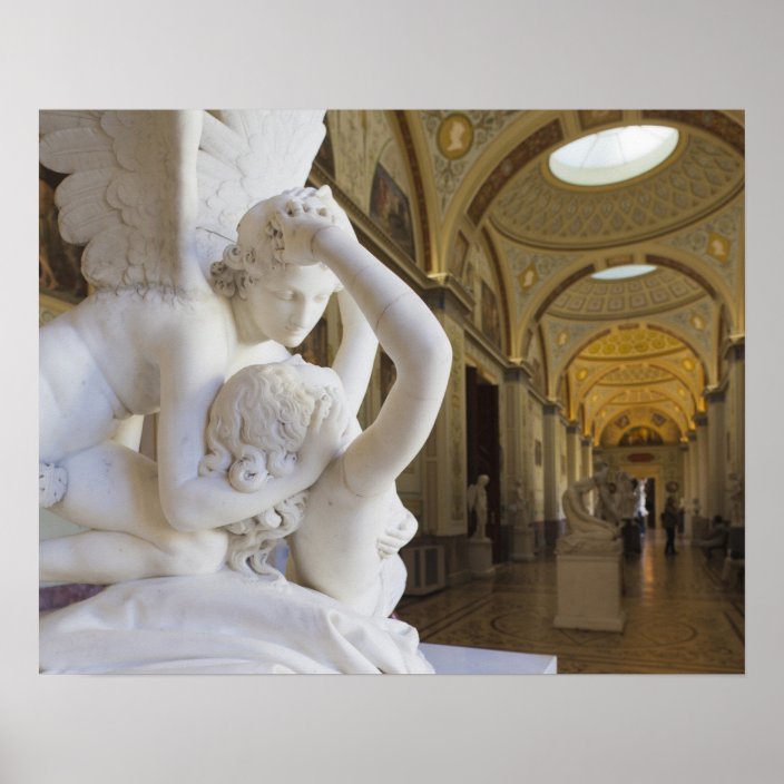Kiss of Cupid and Psyche, by Antonio Canova Poster Kiss of Cupid and Psyche, by Antonio Canova Poster