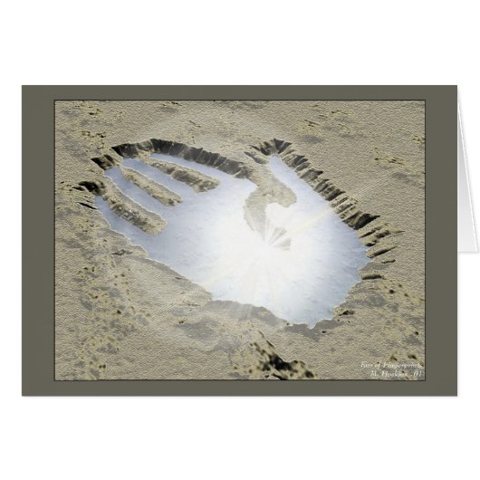 Kiss of Fingerprints Cards (Front Horizontal)