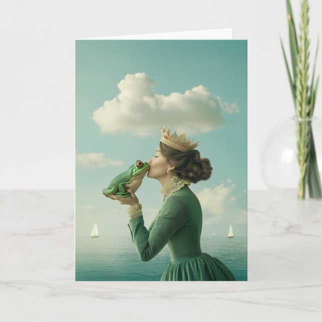 Kiss of the Frog Prince Card (Front)