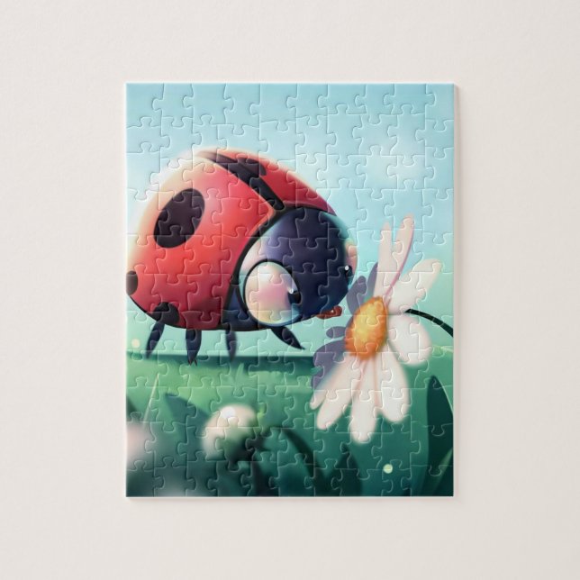 Kiss of the Garden Jigsaw Puzzle (Vertical)