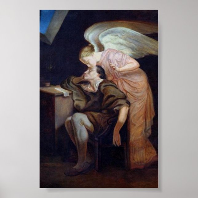  Kiss of the Muse ,Paul Cezanne Poster (Front)