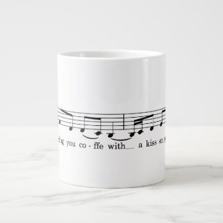 Kiss on your Head Giant Coffee Mug