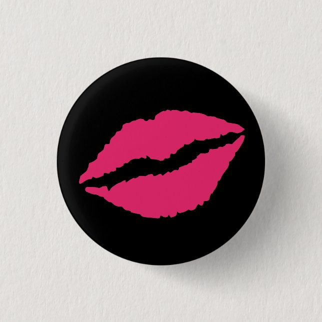 Kiss! Pinback Button (Front)