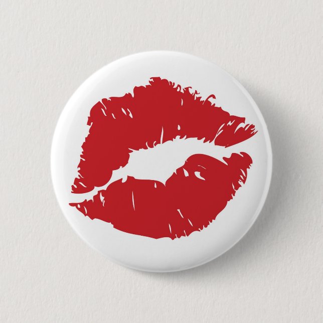 Kiss Pinback Button (Front)