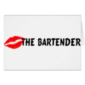Kiss The Bartender (Front Horizontal)