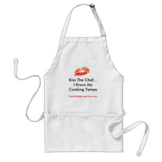 Kiss the Chef Adult Apron