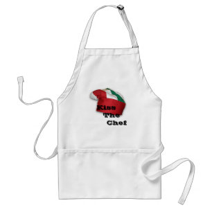 Kiss The Chef Adult Apron