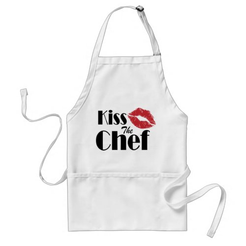 Kiss the Chef Adult Apron